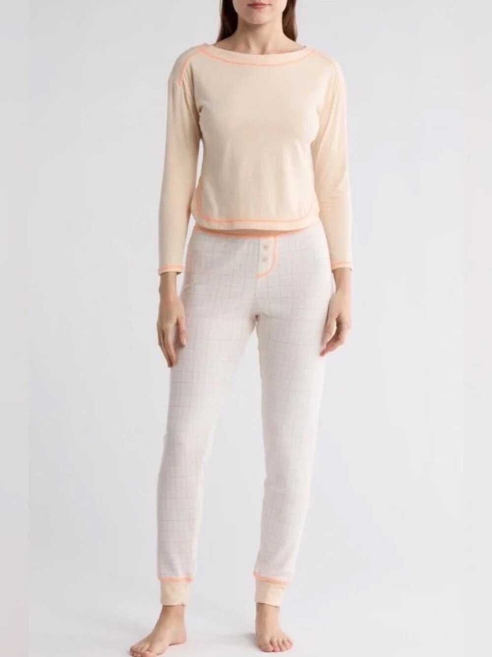 Free People Chill Evening Pajama Set NWOT